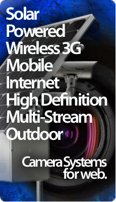 Solar Powered Wireless 3G Internet High-Def Camera Systems for web Aussie-Webcam